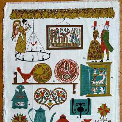 Towel, Wallhanging: Penn Dutch 204