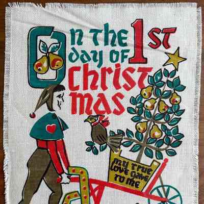 Gift Greeting, Christmas: Christmas Songs, 1st Day of Christmas (TK)