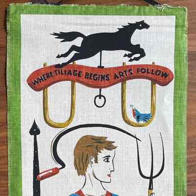 Wallhanging: Country Man 262