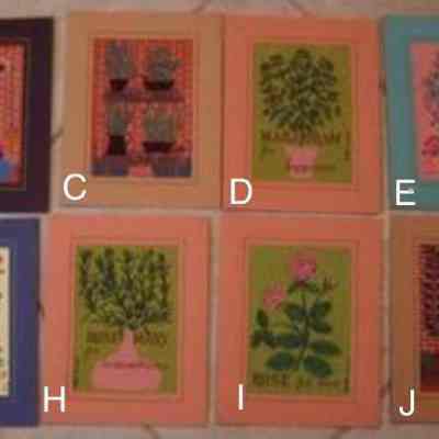 Notecard, Matted Greetings 350, Mixed Assortment