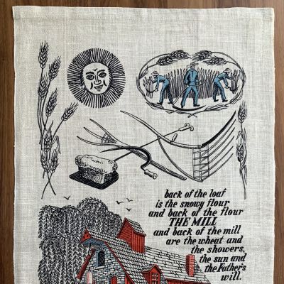 Towel, Wallhanging: Mill (TK)