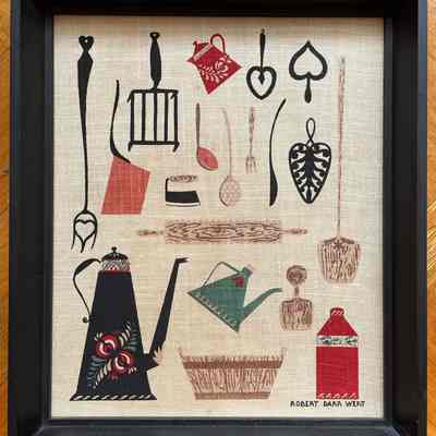 Print: Kitchen Ware 1012-1 BLK