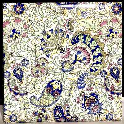 Tile: Transferware (TK), Multicolor