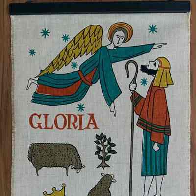 Wallhanging, Christmas: Christmas Story No. 260