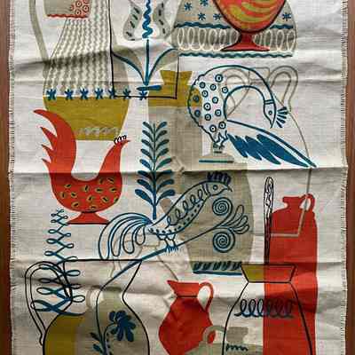 Matching towel/wallhanging/runner: Stoneware 210, see “Towels/Wallhangings” entries.: PKM collection.