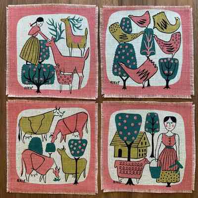 Gift Greeting: Pinks unmounted prints; see “Gift Greetings”.: PKM collection.