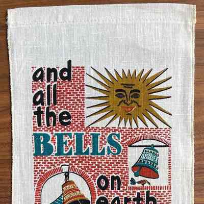 Wallhanging, Plowshares: Christmas Bells 711
