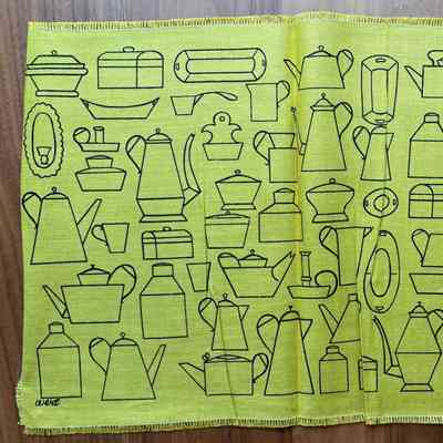 Placemat, Napkin: Country Tin 121, Yellow