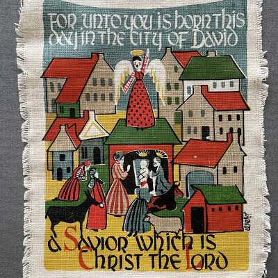 Print prior to restoration of fringe.