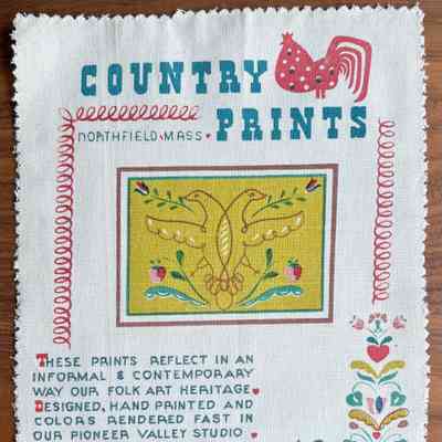 Branding, Brochure: c.1949 Country Prints, Northfield Mass.