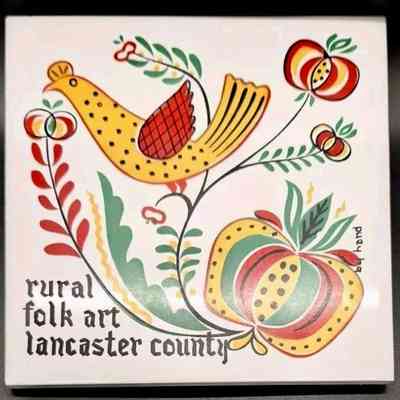 Tile: Pennsylvania Dutch (TK), Rural Folk Art (TK)