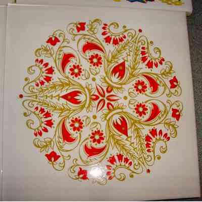Tile: Victorian Floral (TK)