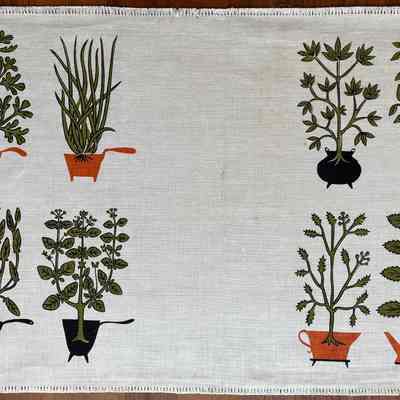 Placemat with Country Prints product tag.