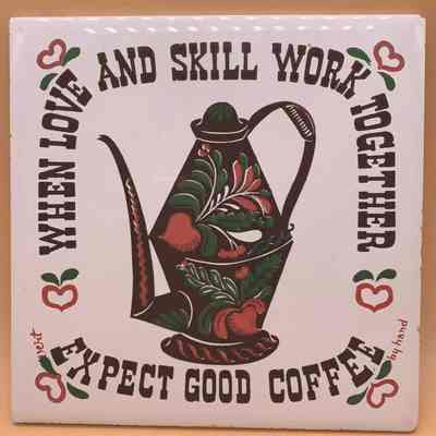 Matching tile: Good Coffee (TK).: Image: picker_double_p, eBay.com