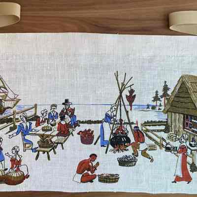 Matching Thanksgiving (TK) apron. See “Kitchen Accessories” entries.: Images: PKM, unless noted.