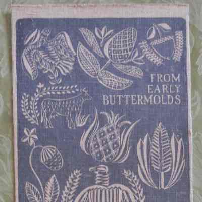 Print: Buttermold 917-1, Blue