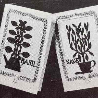Notecard: Herb Notes 236, Set of Four