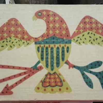 Quilt Eagle 702 color variant.: Image: Eileen Mac, Facebook