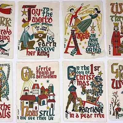 Gift Greeting, Christmas: Christmas Songs (TK), Complete Set, c.1961