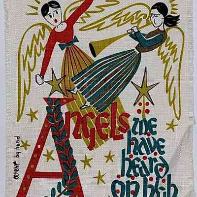 Angels We Have Heard on High.