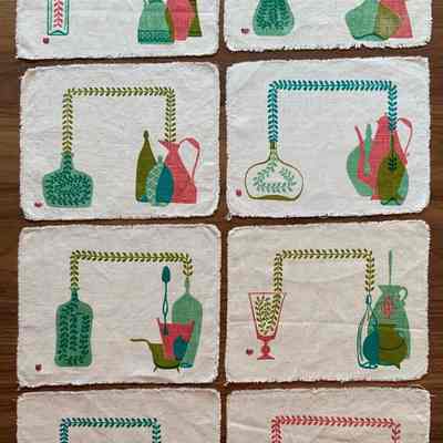 Napkin, Cocktail: New Vines in Old Bottles 316