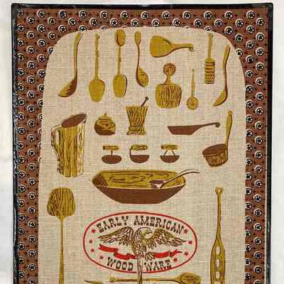Print: Wood Ware (TK), Brown