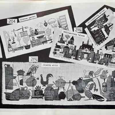 Page 5, four table runners.
