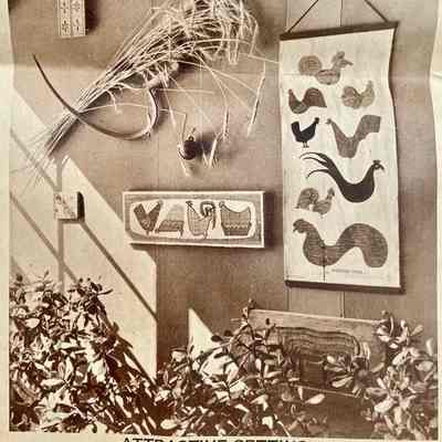 In the Country Prints workshop.: Image: The Springfield Sunday Republican, March 29, 1959.