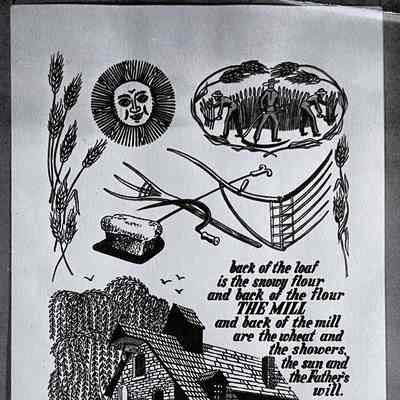 Original Artwork: Mill (TK) Towel/Wallhanging