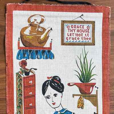 Wallhanging: Country Woman 263