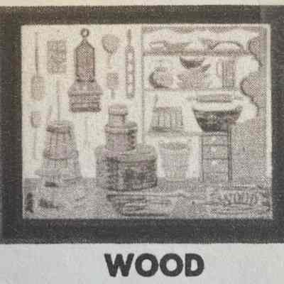 Print: Wood 97 (TK)
