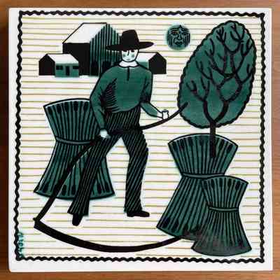 Tile: Almanac (TK), Green