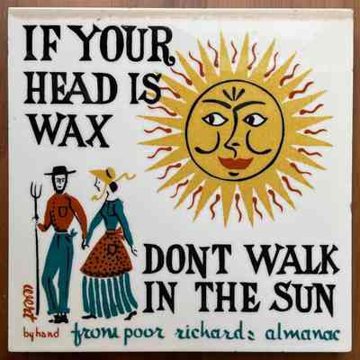 Tile: Poor Richard’s, Wax (TK) T-43