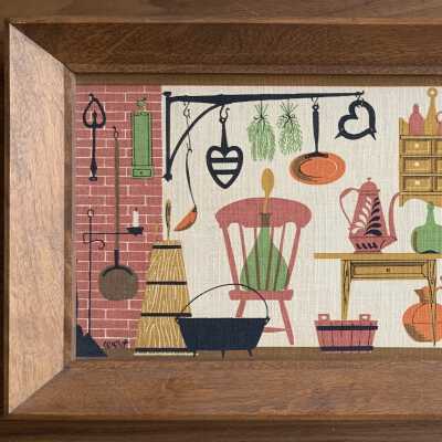 Print: Country Kitchen 820-1