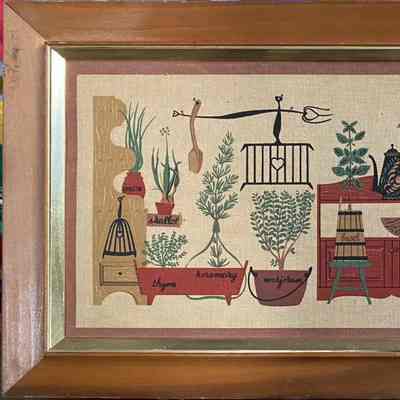 Print: Kitchen Garden 1330-4