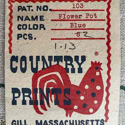 Country Prints product tag.
