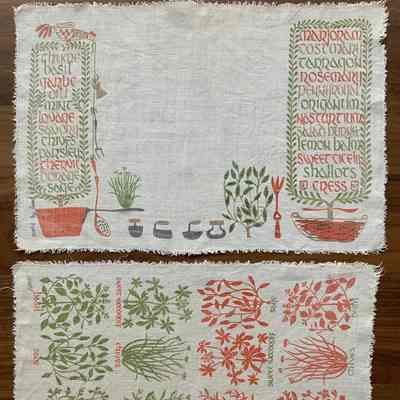 Placemat: Herbs 127 (TK)