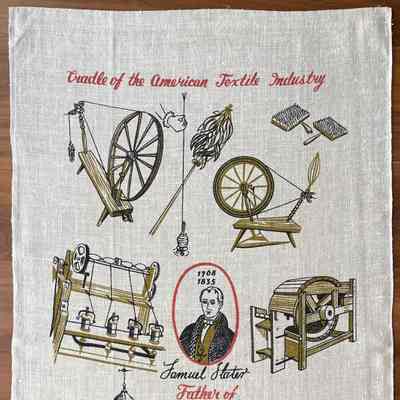 Towel, Wallhanging: Old Slater Mill