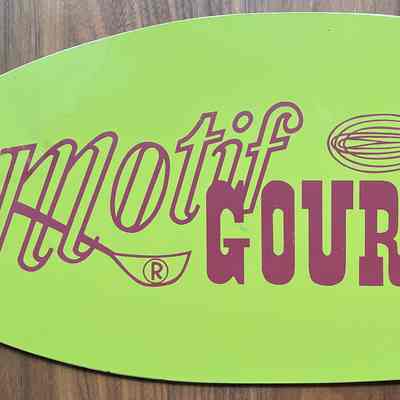 Branding, Signage: Motif Gourmet Sign