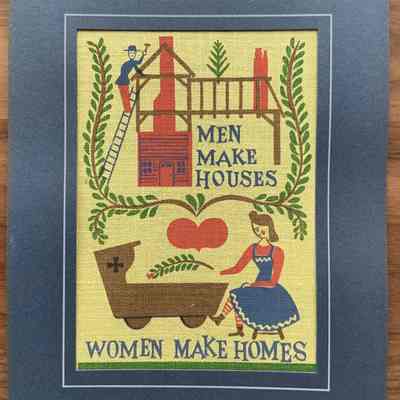 Notecard, Matted Greetings: Homes 350-14
