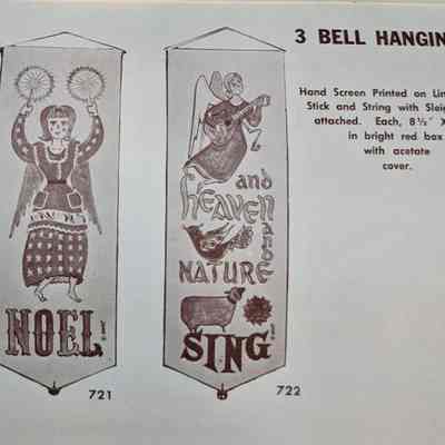 Plowshares Bell Hanging 722, tight.: From “Country Prints by Robert Darr Wert and Neighbors”, c.1966. Image: Clark Peramo