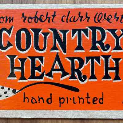 Branding, Packaging: Country Hearth Product Tag