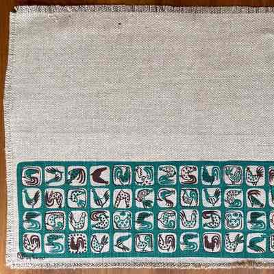 Placemat: Good Morning 101, Green, Napkin Only