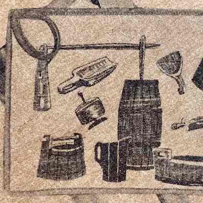 Kitchen, Potholder: Woodenware 16