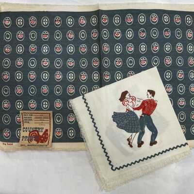 Placemat: Square Dance 109, Blue