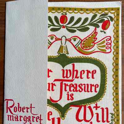 Print, Christmas: 1963 Wert Family Christmas Greeting
