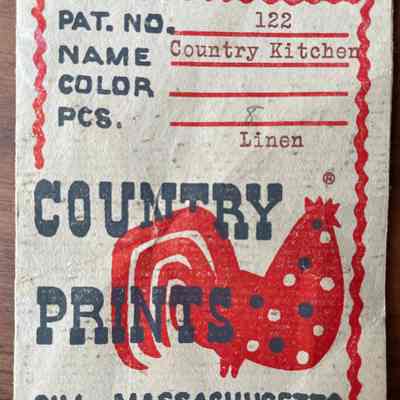 Country Prints product tag.