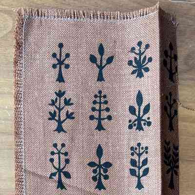 Placemat, Napkin: Herbs (TK), Brown