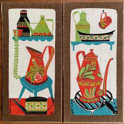 Print: Painted Tin 612-? (TK), Pair