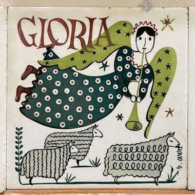 Tile: Christmas, Angel T-20